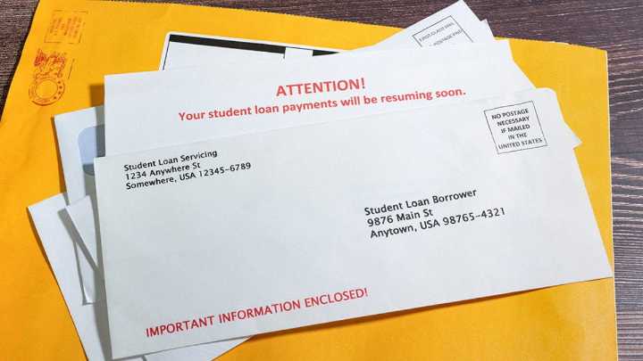 What to do if your credit score is harmed by the restart of federal student loan collections