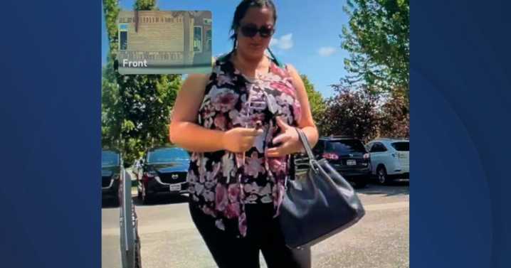 Meridian Police searching for woman who vandalized Tesla Cybertruck with lipstick