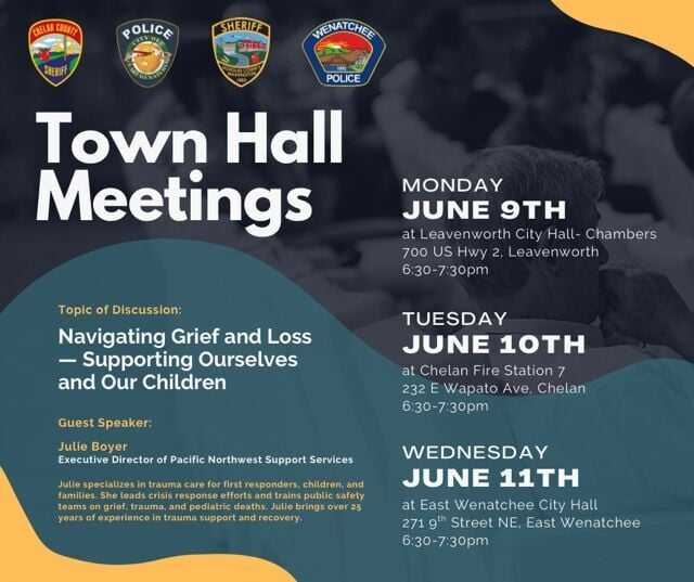 Chelan County town halls to focus on grief and loss