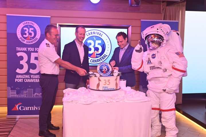 Carnival Cruise Line Celebrates 35 Years at Port Canaveral