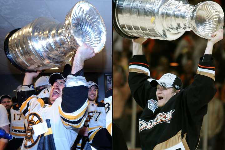 The unlikely connection between Brad Marchand, Corey Perry and 2 Stanley Cup titles