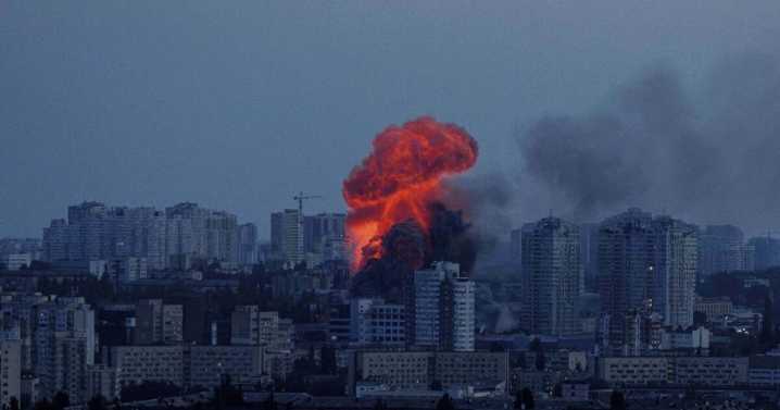 Russia launches massive drone and missile attack on Ukraine, killing 3 in Kyiv