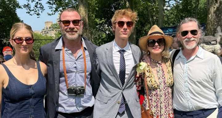 Naomi Watts & Schreiber Reunite with Their Spouses to Celebrate Son Sasha’s Graduation! | Billy Crudup, Celebrity Babies, Liev Schreiber, Naomi Watts, Sasha Schreiber, Taylor Neisen | Just Jared: Cele