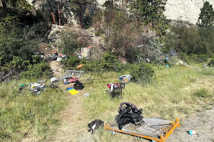 B.C. minister addresses Penticton encampment: 'Not a good place'