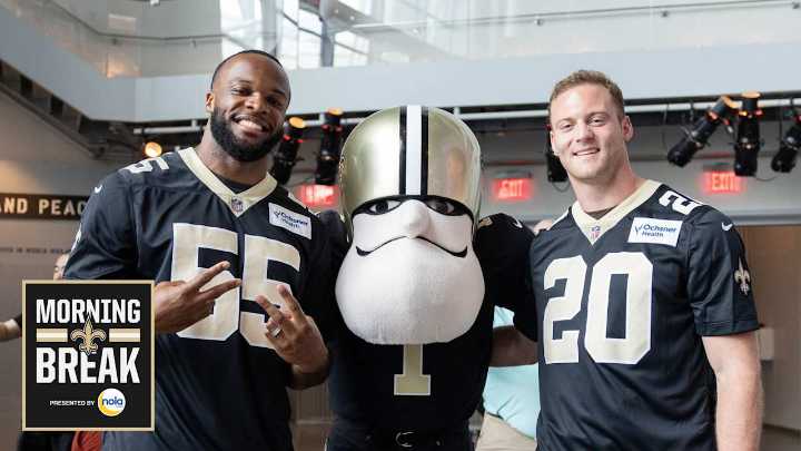 Morning Break: Saints players give back with youth camp, WWII Museum Family Day