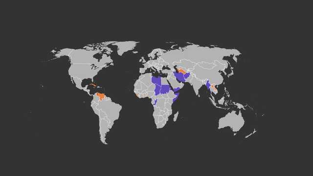 MAPPED: How President Trump's new travel ban compares to his past ones