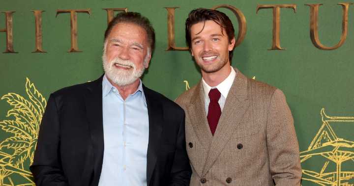 Patrick and Arnold Schwarzenegger Talk About Nepotism