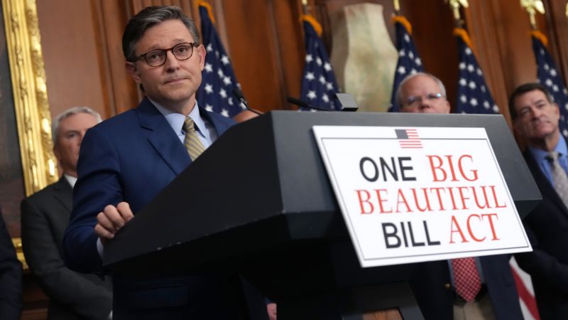House GOP ‘big, beautiful bill’ would increase the deficit by $2.4 trillion, CBO says