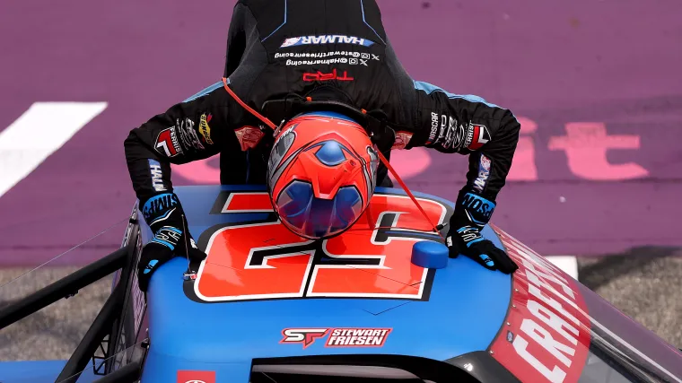 Finally, it breaks right in the Truck Series at Michigan for Friesen