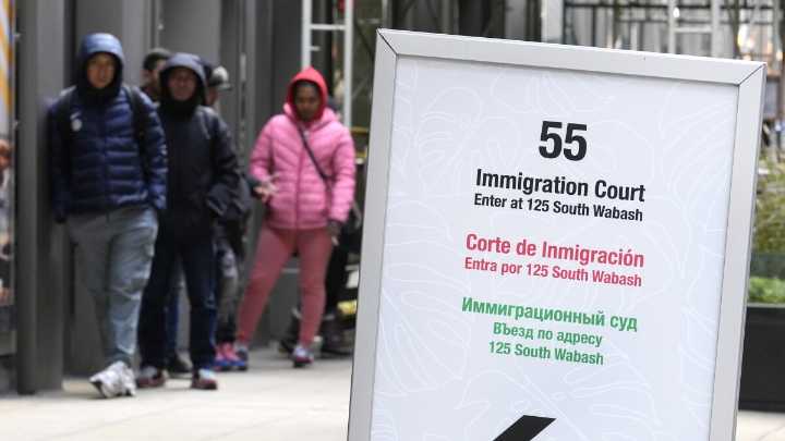 He was fired under Biden. Under Trump, he's now leading an immigration court
