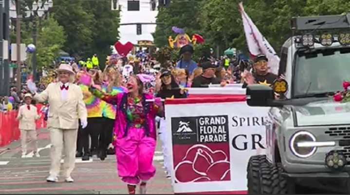 Road closures, TriMet detours: Guide to getting around downtown during Grand Floral Parade