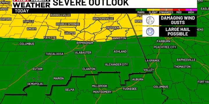 First Alert Weather Day: Strong storms possible through the weekend