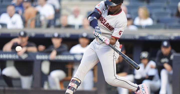 Guardians score 3 in 1st inning to back Ortiz in win at Yankee Stadium