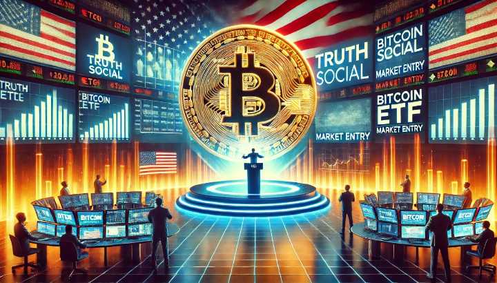 President Trump’s Truth Social Aims For A Slice Of The Bitcoin ETF Market