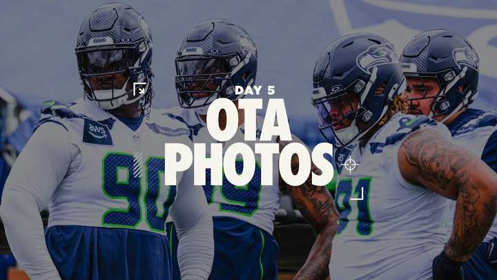 PHOTOS: Seahawks Lock In For An OTA Workout On Wednesday Afternoon