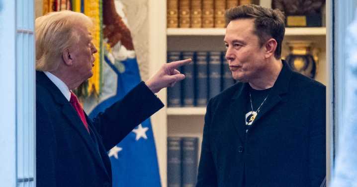Elon Musk threatens to strand astronauts in space in brutal war with Donald Trump
