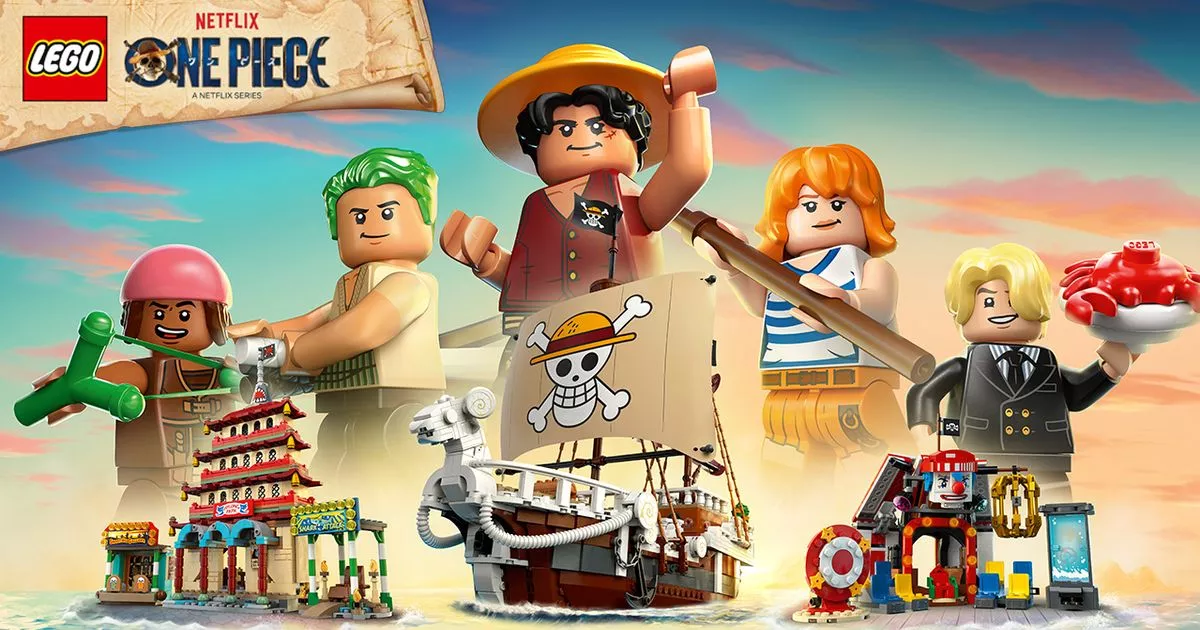 LEGO and Netflix unveil the first full range of One Piece sets