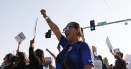 Protests over immigration raids pop up across the US with more planned