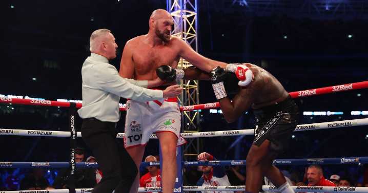 Tyson Fury was left furious before Dillian Whyte was read the riot act