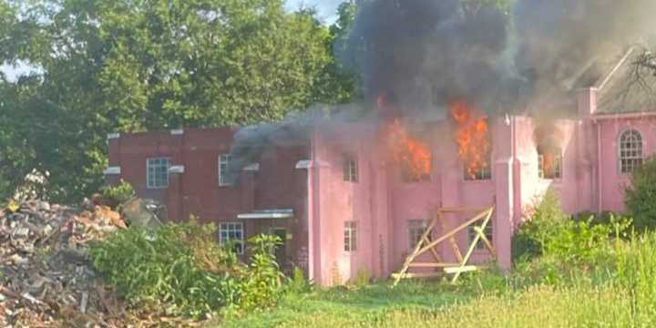 Fire reported at Greenville ‘Trap Church’