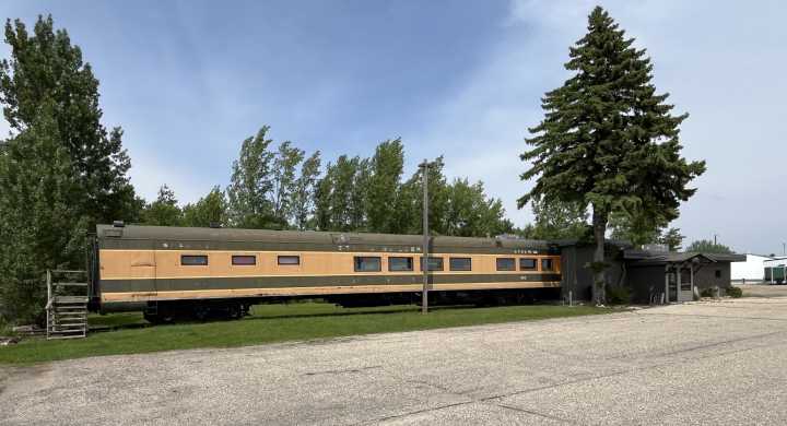 Fireside Steak House or Weston Station, a restaurant in a train car