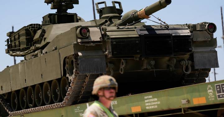 Trump Says Protesters At Weekend Military Parade Will Face 'Very Heavy Force'