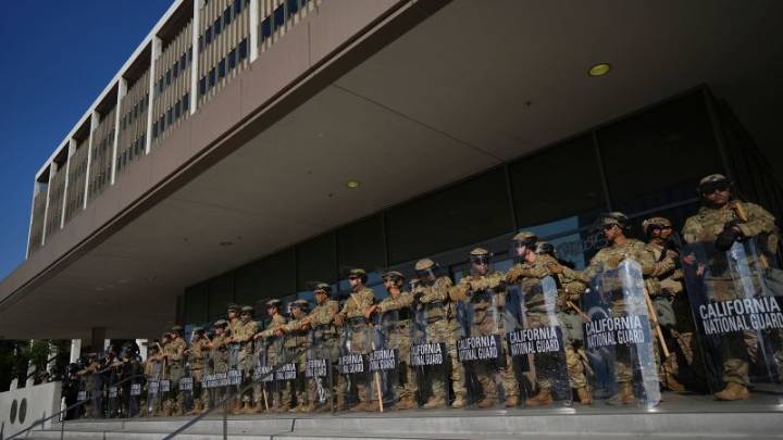 Trump is hyping a case to use American troops on domestic soil