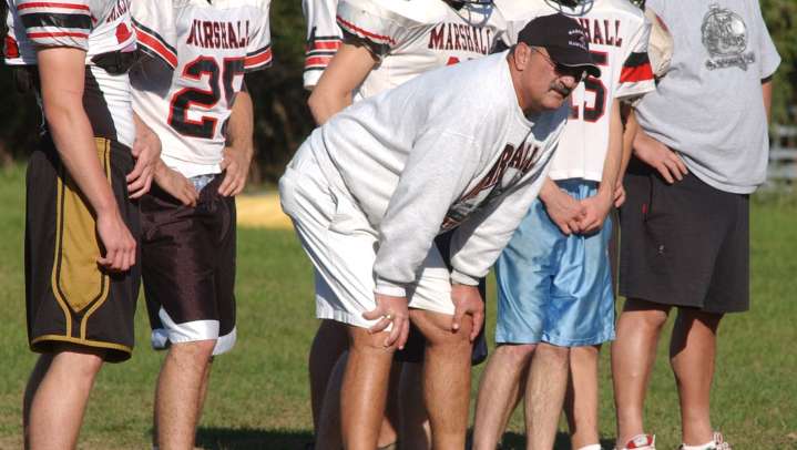 Former players, friends remember Marshall legendary coach Rich Hulkow