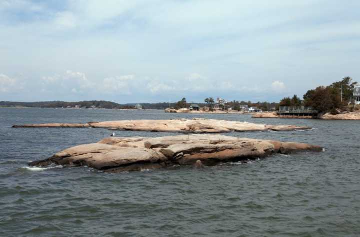 Two rescued after small plane goes down in Long Island Sound