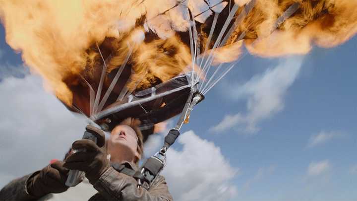 Tom Cruise Sets Guinness World Record for ‘Most Burning Parachute Jumps’