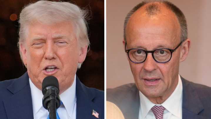 Watch live: Trump, German chancellor hold bilateral meeting