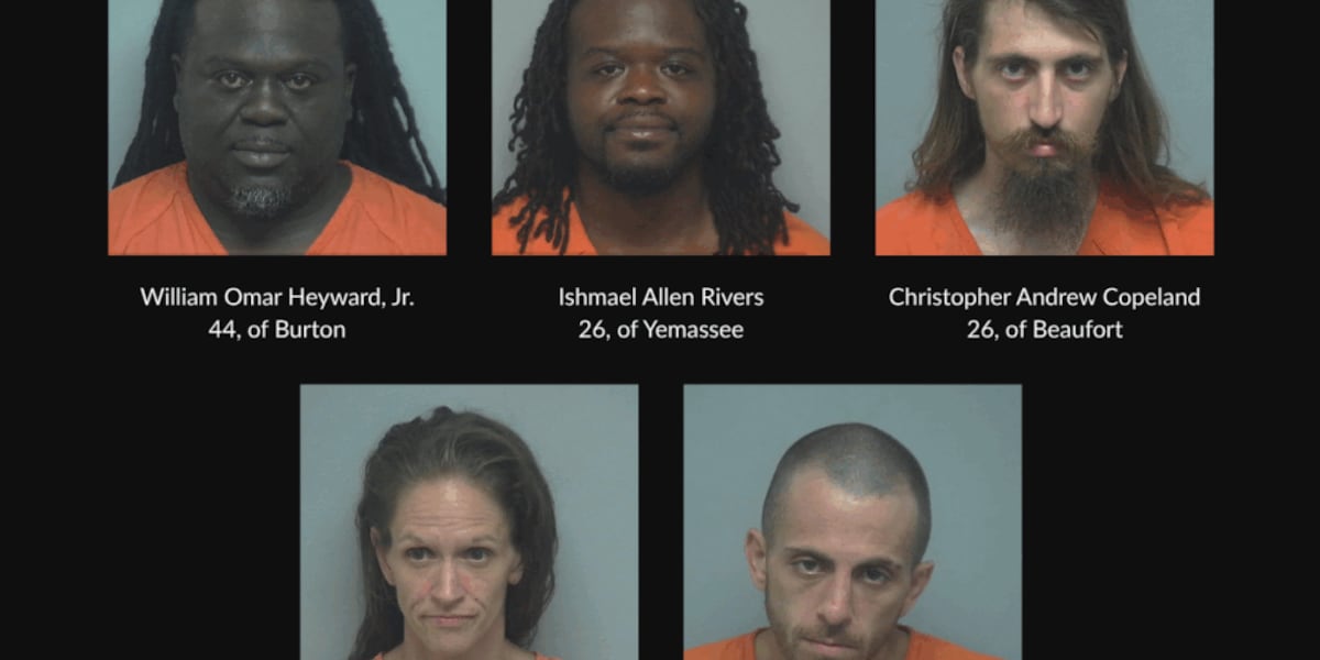 Joint operation leads to multiple federal arrests in Beaufort County