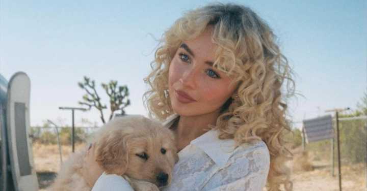 Sabrina Carpenter Teases a New Prada Lip Product in Manchild