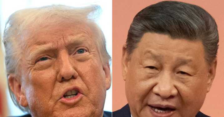 Trump habló con Xi Jinping en medio de las estancadas negociaciones sobre los aranceles