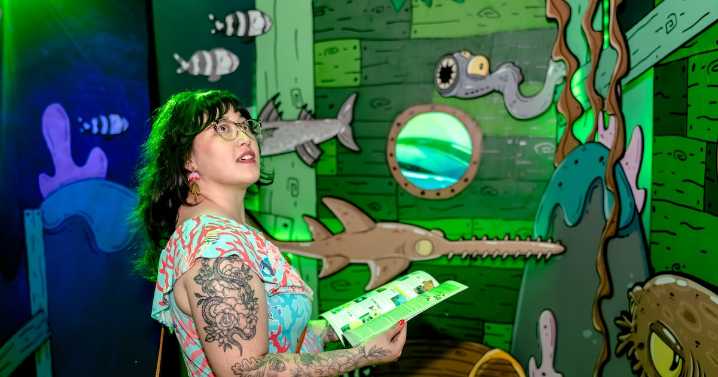 Sneak Peek at Mike Bennett’s New Ocean-Themed Immersive Art Space
