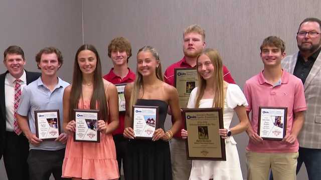Omaha Sports Committee honors 8 high school athletes for excellence on and off the field
