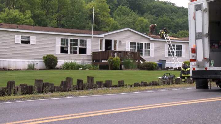 Logan Township house catches fire after propane tank explodes, investigation active