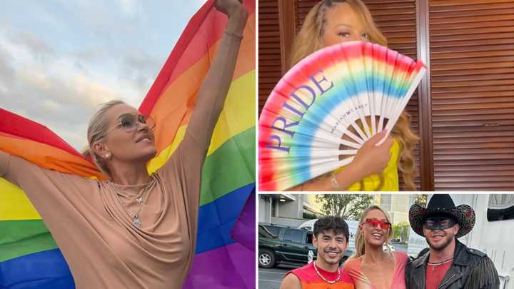 Celebrities Celebrating Pride: Mariah Carey, Paris Hilton, Yolanda Hadid