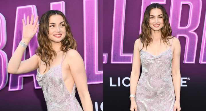 Ana de Armas is Ethereal in Louis Vuitton for 'Ballerina' LA Premiere