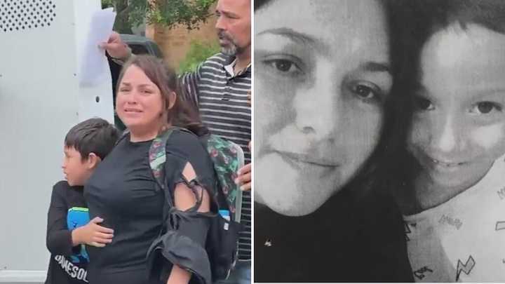 "No somos personas malas": habla madre hispana tras ser detenida con su hijo pequeño por agentes de ICE