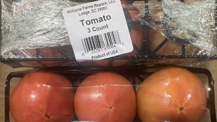 Tomato recall: FDA Class I warning, salmonella contamination