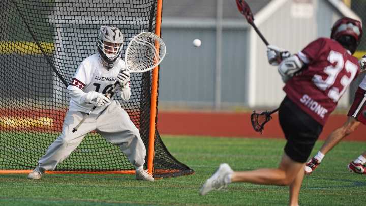 Photos of Prout vs. East Greenwich boys lacrosse semifinal June 4 2025