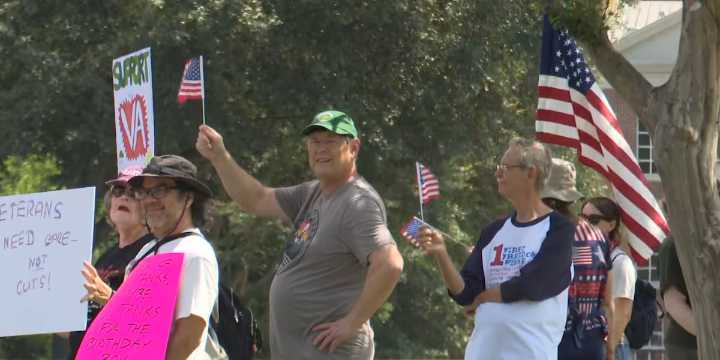 ‘So many things being cut right now’: Veterans honor D-Day with rally in North Augusta