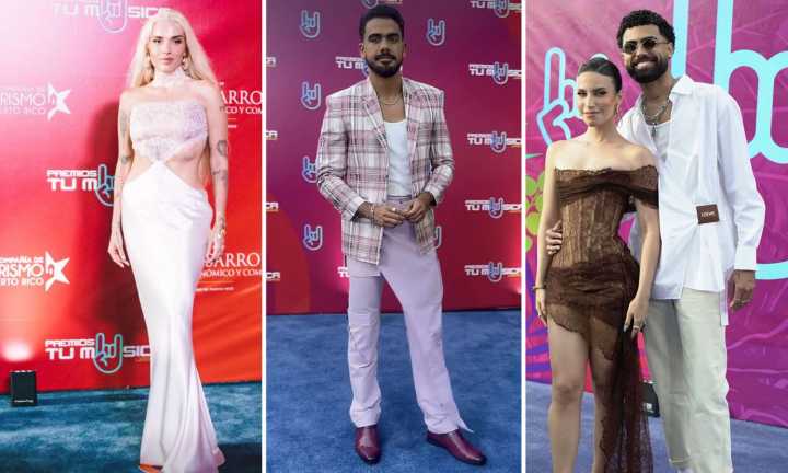 Premios Tu Música Urbano: Así desfilaron los famosos por la alfombra