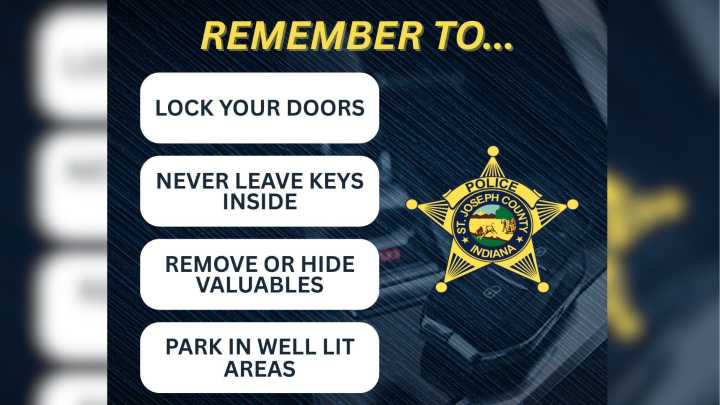 SJCPD responds to vehicles being ransacked, gives helpful tips