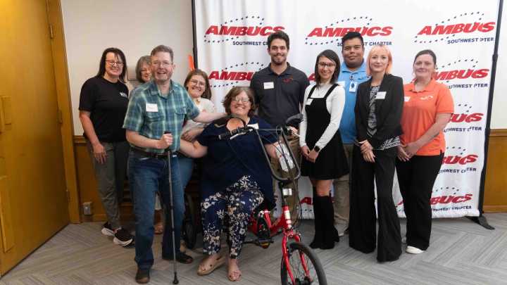 AMBUCS gives three Amarillo area residents new mobility