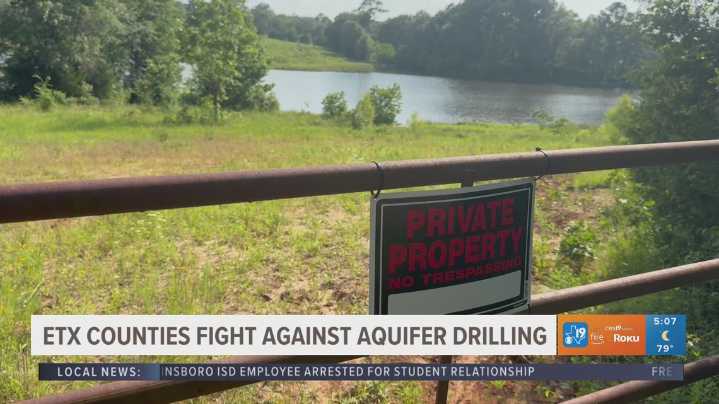 East Texas officials pushing back against water project before permit deadline