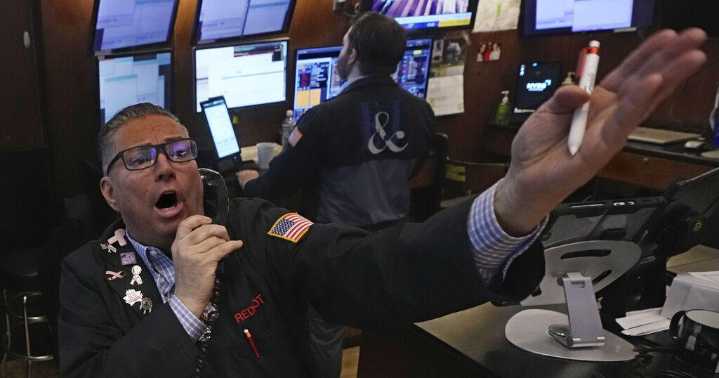 US stocks slip as Wall Street makes its final moves ahead of Friday’s jobs report