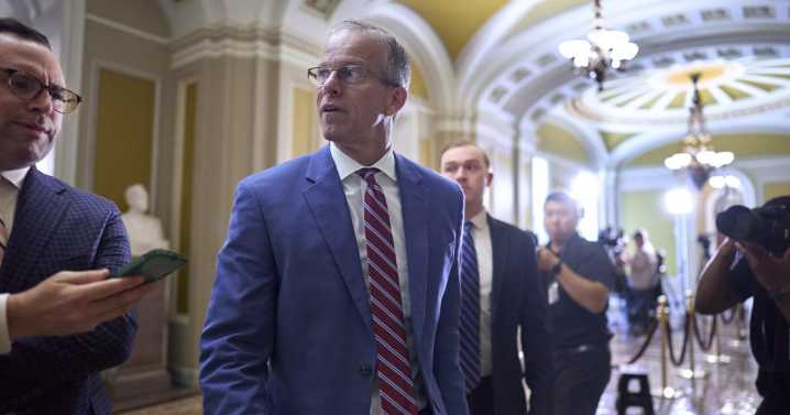 Trump pushes a July 4th deadline for big tax bill as senators dig in