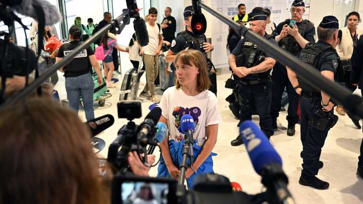 Greta Thunberg arrives in Paris after deportation from Israel